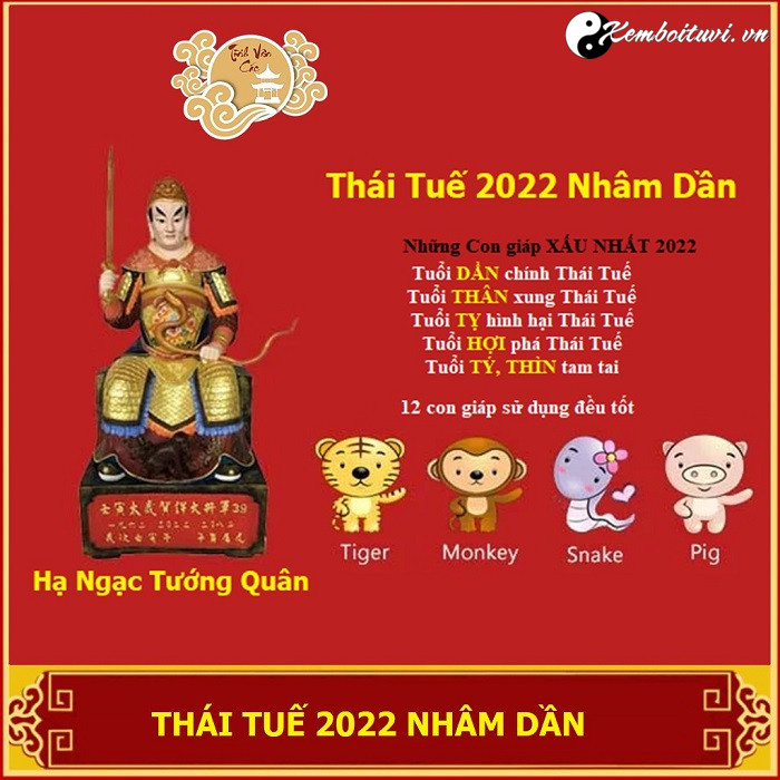 Thái Tuế 2022 Và Cách Hóa Giải Thái Tuế TỐT NHẤT