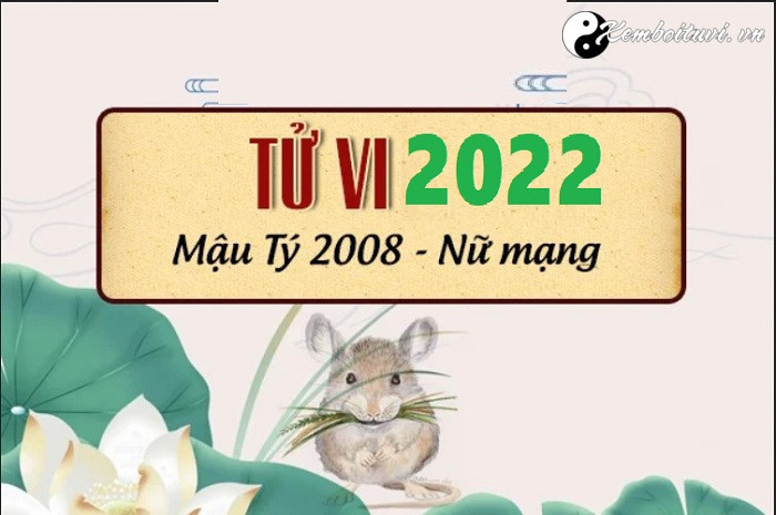 Xem tử vi tuổi Mậu Tý năm 2022 nữ mạng 2008